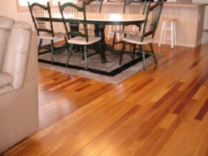 hardwood floor transformation
